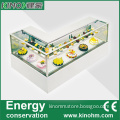 Glass Commercial Display Cake Refrigerator Showcase